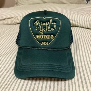 Green Beverly Hills Rodeo Cap